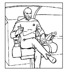 Dessin à colorier: Star Trek (Films) #70177 - Coloriages à Imprimer Gratuits