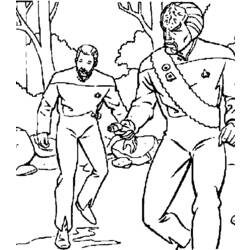 Dessin à colorier: Star Trek (Films) #70184 - Coloriages à Imprimer Gratuits