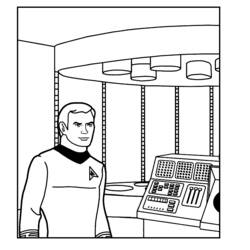 Dessin à colorier: Star Trek (Films) #70194 - Coloriages à Imprimer Gratuits