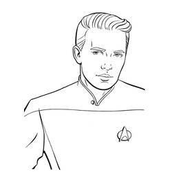 Dessin à colorier: Star Trek (Films) #70271 - Coloriages à Imprimer Gratuits