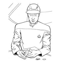 Dessin à colorier: Star Trek (Films) #70272 - Coloriages à Imprimer Gratuits