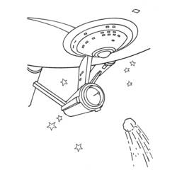 Dessin à colorier: Star Trek (Films) #70276 - Coloriages à Imprimer Gratuits