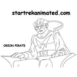 Dessin à colorier: Star Trek (Films) #70291 - Coloriages à Imprimer Gratuits