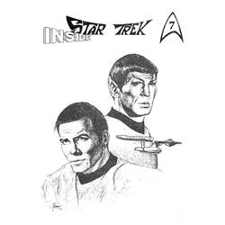 Dessin à colorier: Star Trek (Films) #70314 - Coloriages à Imprimer Gratuits