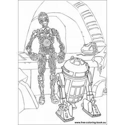 Dessin à colorier: Star Wars (Films) #70662 - Coloriages à Imprimer Gratuits