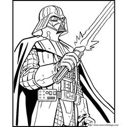 Dessin à colorier: Star Wars (Films) #70797 - Coloriages à Imprimer Gratuits