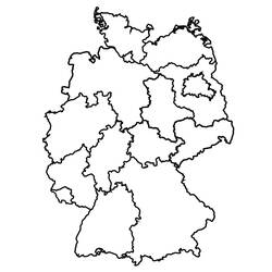Dessin à colorier: Allemagne (Géographie et Lieux) #183902 - Coloriages à Imprimer Gratuits