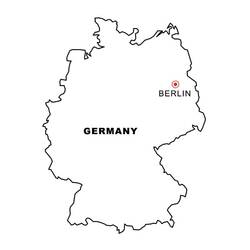 Dessin à colorier: Allemagne (Géographie et Lieux) #183903 - Coloriages à Imprimer Gratuits