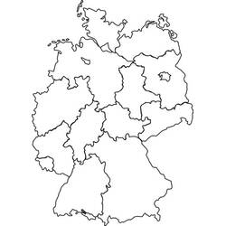 Dessin à colorier: Allemagne (Géographie et Lieux) #183905 - Coloriages à Imprimer Gratuits