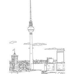 Dessin à colorier: Allemagne (Géographie et Lieux) #183909 - Coloriages à Imprimer Gratuits