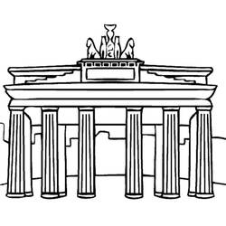 Dessin à colorier: Allemagne (Géographie et Lieux) #183920 - Coloriages à Imprimer Gratuits