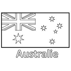 Dessin à colorier: Australie (Géographie et Lieux) #184050 - Coloriages à Imprimer Gratuits