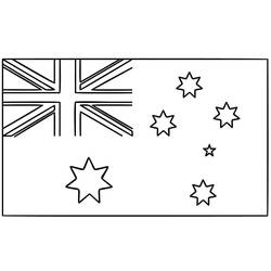 Dessin à colorier: Australie (Géographie et Lieux) #184052 - Coloriages à Imprimer Gratuits