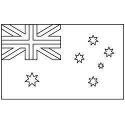 Dessin à colorier: Australie (Géographie et Lieux) #218128 - Coloriages à Imprimer Gratuits