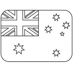 Dessin à colorier: Australie (Géographie et Lieux) #218129 - Coloriages à Imprimer Gratuits