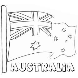 Dessin à colorier: Australie (Géographie et Lieux) #218131 - Coloriages à Imprimer Gratuits