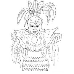 Dessins à colorier: Brésil - Coloriages à Imprimer Gratuits