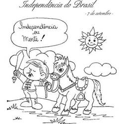 Dessin à colorier: Brésil (Géographie et Lieux) #184002 - Coloriages à Imprimer Gratuits