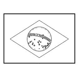Dessin à colorier: Brésil (Géographie et Lieux) #184014 - Coloriages à Imprimer Gratuits