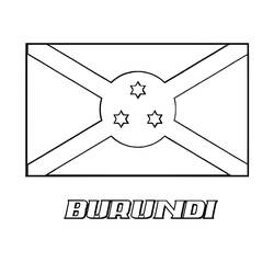Dessin à colorier: Burundi (Géographie et Lieux) #191708 - Coloriages à Imprimer Gratuits