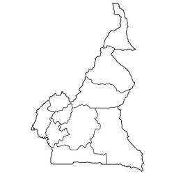 Dessin à colorier: Cameroun (Géographie et Lieux) #183894 - Coloriages à Imprimer Gratuits