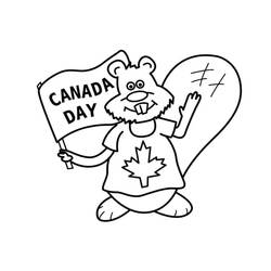 Dessin à colorier: Canada (Géographie et Lieux) #183811 - Coloriages à Imprimer Gratuits