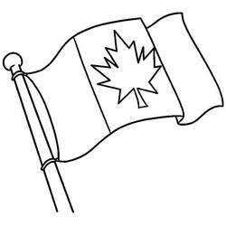 Dessin à colorier: Canada (Géographie et Lieux) #183812 - Coloriages à Imprimer Gratuits