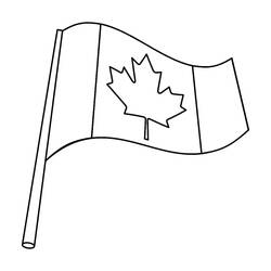 Dessin à colorier: Canada (Géographie et Lieux) #183813 - Coloriages à Imprimer Gratuits