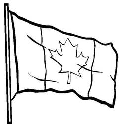 Dessin à colorier: Canada (Géographie et Lieux) #183816 - Coloriages à Imprimer Gratuits