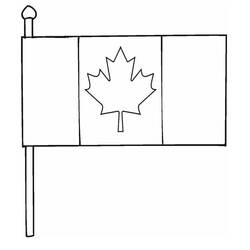 Dessin à colorier: Canada (Géographie et Lieux) #183818 - Coloriages à Imprimer Gratuits