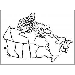 Dessin à colorier: Canada (Géographie et Lieux) #183823 - Coloriages à Imprimer Gratuits