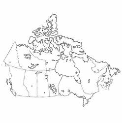 Dessin à colorier: Canada (Géographie et Lieux) #183824 - Coloriages à Imprimer Gratuits