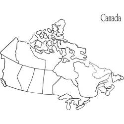 Dessin à colorier: Canada (Géographie et Lieux) #183826 - Coloriages à Imprimer Gratuits