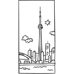 Dessin à colorier: Canada (Géographie et Lieux) #183834 - Coloriages à Imprimer Gratuits