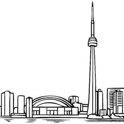 Dessin à colorier: Canada (Géographie et Lieux) #183835 - Coloriages à Imprimer Gratuits