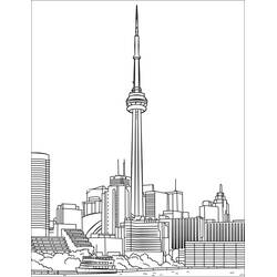 Dessin à colorier: Canada (Géographie et Lieux) #183836 - Coloriages à Imprimer Gratuits