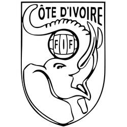 Dessin à colorier: Côte d’Ivoire (Géographie et Lieux) #191687 - Coloriages à Imprimer Gratuits
