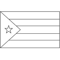 Dessin à colorier: Drapeau (Géographie et Lieux) #210704 - Coloriages à Imprimer Gratuits