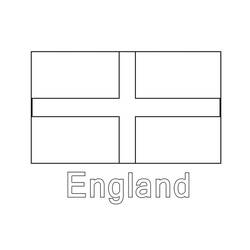 Dessins à colorier: Drapeau Anglais - Coloriages à Imprimer Gratuits