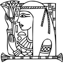 Dessin à colorier: Égypte (Géographie et Lieux) #192817 - Coloriages à Imprimer Gratuits