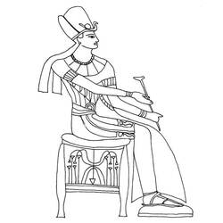 Dessin à colorier: Égypte (Géographie et Lieux) #192822 - Coloriages à Imprimer Gratuits