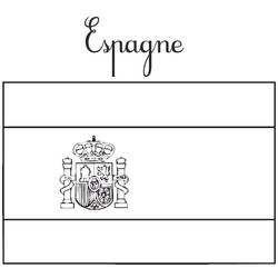 Dessin à colorier: Espagne (Géographie et Lieux) #218192 - Coloriages à Imprimer Gratuits