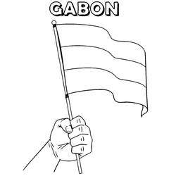 Dessin à colorier: Gabon (Géographie et Lieux) #191703 - Coloriages à Imprimer Gratuits