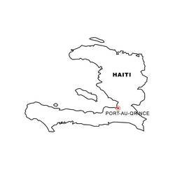 Dessin à colorier: Haïti (Géographie et Lieux) #191662 - Coloriages à Imprimer Gratuits