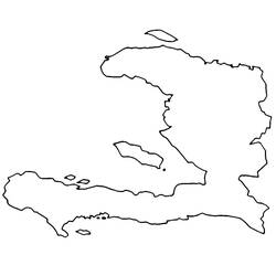 Dessin à colorier: Haïti (Géographie et Lieux) #191663 - Coloriages à Imprimer Gratuits