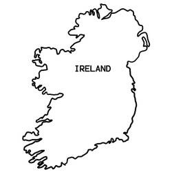 Dessin à colorier: Irlande (Géographie et Lieux) #192939 - Coloriages à Imprimer Gratuits