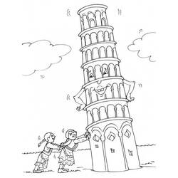Dessin à colorier: Italie (Géographie et Lieux) #180510 - Coloriages à Imprimer Gratuits