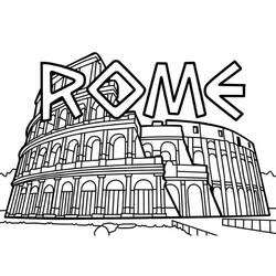 Dessin à colorier: Italie (Géographie et Lieux) #180519 - Coloriages à Imprimer Gratuits