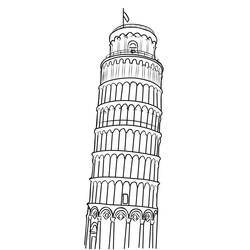 Dessin à colorier: Italie (Géographie et Lieux) #180521 - Coloriages à Imprimer Gratuits