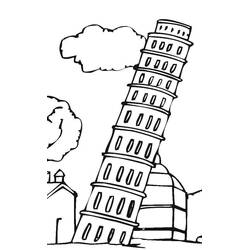 Dessin à colorier: Italie (Géographie et Lieux) #180522 - Coloriages à Imprimer Gratuits